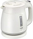 【中古】タイガー 電気ケトル わく子 800ml ホワイト PCF-G080-W