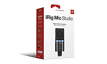 【中古】IK Multimedia iRig Mic Studio-Black 高音質コンデンサーマイク