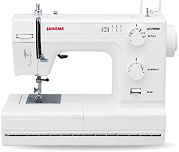 【中古】（非常に良い）JANOME ジャノメ レザークラフト対応 パワフル 電動ミシン LC7500 レザー針 レ..