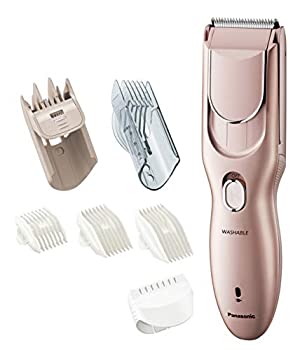 【中古】パナソニック バリカン ヘアーカッター 充電 交流式 ピンクゴールド調 ER-GF71-PN