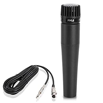 【中古】(未使用品)Pyle PDMIC78 Microphone dynamique a bobine mobile Noir