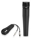 yÁz(gpi)Pyle PDMIC78 Microphone dynamique a bobine mobile Noir