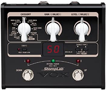 【中古】VOX ヴォックス ギター用 コンパクト マルチエフェクター StompLab SL1G