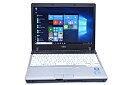 【中古】(非常に良い)Windows10 モバイルノートパソコン 富士通 LIFEBOOK P771/D Core i5 2520M(2.50GHz) メモリ4G HDD250G