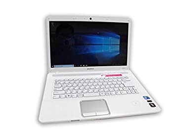 【中古】SONY VAIO VGN-NW71FB /ホワイト/Core2Duo P8700 2.453GHz/メモリ4GB/HDD500GB/Blu-ray Disc/DVD/CDドライブ/大画面15.5インチ/無線LAN搭載/中古