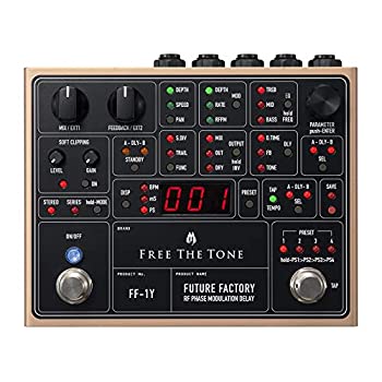 【中古】FREE THE TONE/FF-1Y FUTURE FACTORY フリーザトーン ディレイ【メーカー名】FREE THE TONE【メーカー型番】FF-1Y【ブランド名】FREE THE TONE【商品説明】FREE THE TONE/FF-1Y FUTURE FACTORY フリーザトーン ディレイフリーザトーン モジュレーションディレイ中古品のため使用に伴うキズ等がございますが、問題なくご使用頂ける商品です。画像はイメージ写真ですので商品のコンディション、付属品の有無については入荷の度異なります。当店にて、動作確認・点検・アルコール等のクリーニングを施しております。中古品のため限定特典や補償等は、商品名、説明に記載があっても付属しておりません予めご了承下さい。当店では初期不良に限り、商品到着から7日間は返品を 受付けております。他モールとの併売品の為、完売の際はご連絡致しますのでご了承ください。ご注文からお届けまで1、ご注文⇒ご注文は24時間受け付けております。2、注文確認⇒ご注文後、当店から注文確認メールを送信します。3、お届けまで3〜10営業日程度とお考え下さい。4、入金確認⇒前払い決済をご選択の場合、ご入金確認後、配送手配を致します。5、出荷⇒配送準備が整い次第、出荷致します。配送業者、追跡番号等の詳細をメール送信致します。6、到着⇒出荷後、1〜3日後に商品が到着します。　※離島、北海道、九州、沖縄は遅れる場合がございます。予めご了承下さい。お電話でのお問合せは少人数で運営の為受け付けておりませんので、メールにてお問合せお願い致します。営業時間　月〜金　10:00〜17:00お客様都合によるご注文後のキャンセル・返品はお受けしておりませんのでご了承下さい。