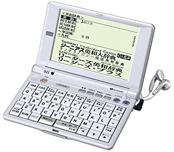 【中古】SEIKO IC DICTIONARY SR-E8500 電子辞書 (24コンテンツ 本格英語モデル 音声対応 シルカカードレッド対応 ジーニアス英和大辞典ネイティブ発