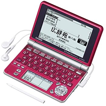 【中古】CASIO Ex-word 電子辞書 XD-SP6600RD 100コンテンツ多辞書 ネイティブ+7ヶ国TTS音声対応 メインパネル+手書きパネル搭載 モデル【メーカー名】CASIO(カシオ)【メーカー型番】XD-SP6600RD【ブランド名】CASIO(カシオ)【商品説明】CASIO Ex-word 電子辞書 XD-SP6600RD 100コンテンツ多辞書 ネイティブ+7ヶ国TTS音声対応 メインパネル+手書きパネル搭載 モデルXD-SP6600シリーズ画面サイズ：5型 / バックライト：対応 / タッチパネル対応 / キー配列：QWERTY辞書：国 漢 古 英和 和英 英英 / その他辞書：教育 学習 トラベル / 収録辞書数：100 / 音声発音：ネイティブ+合成拡張：microSD USB / 内蔵メモリ容量：50MB / テキスト読込：対応電源：単4乾電池 / 最大連続使用：130時間中古品のため使用に伴うキズ等がございますが、問題なくご使用頂ける商品です。画像はイメージ写真ですので商品のコンディション、付属品の有無については入荷の度異なります。当店にて、動作確認・点検・アルコール等のクリーニングを施しております。中古品のため限定特典や補償等は、商品名、説明に記載があっても付属しておりません予めご了承下さい。当店では初期不良に限り、商品到着から7日間は返品を 受付けております。他モールとの併売品の為、完売の際はご連絡致しますのでご了承ください。ご注文からお届けまで1、ご注文⇒ご注文は24時間受け付けております。2、注文確認⇒ご注文後、当店から注文確認メールを送信します。3、お届けまで3〜10営業日程度とお考え下さい。4、入金確認⇒前払い決済をご選択の場合、ご入金確認後、配送手配を致します。5、出荷⇒配送準備が整い次第、出荷致します。配送業者、追跡番号等の詳細をメール送信致します。6、到着⇒出荷後、1〜3日後に商品が到着します。　※離島、北海道、九州、沖縄は遅れる場合がございます。予めご了承下さい。お電話でのお問合せは少人数で運営の為受け付けておりませんので、メールにてお問合せお願い致します。営業時間　月〜金　10:00〜17:00お客様都合によるご注文後のャンセル・返品はお受けしておりませんのでご了承下さい。