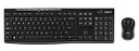 【中古】(非常に良い)【英語版キーボード/マウス】 Logitech English Keyboard Wireless Combo (MK270)(920-0...