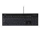 【中古】BUFFALO USB接続 有線 ウォッシャブル キーボード 丸洗い対応モデル ブラック BSKBU12BK 【Windows/PS4/PS3対応】