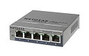 【中古】NETGEAR スイッチングハブ ギガビット 5ポート 金属シャーシ VLAN QoS IGMP 日本語GUI 外部電源 ファンレス静音設計 省エネ G...
