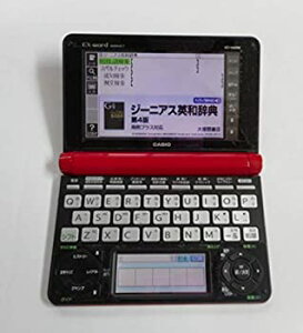 【中古】CASIO 電子辞書 国語 英語 英会話 英語学習 アニメ会話 文学2000作品　海外旅行に便利な電子辞書 液晶タッチパネル採用　xd-N6000RD