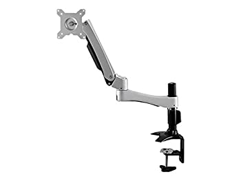 LONG ARM ARTICULATING SINGLE MONITOR MOUNT.