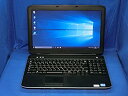 【中古】デル Latitude E5530 ノートパソコン Core i5 3320M メモリ8GB 320GBHDD DVDスーパーマルチ Windows10 Professional 64bit P28G(2)