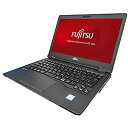 【中古】【Windows10搭載】FUJITSU LIFEBOOK U727/P 第7世代Core i3@2.4GHz/メモリー8GB/SSD:256GB/USB Type-C/13.3型HD液晶/無線LAN Bluetooth搭載/ノ