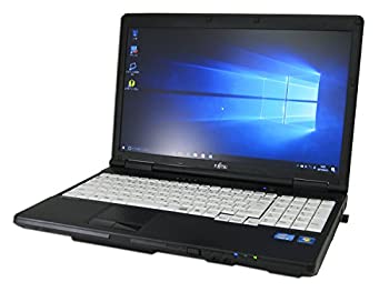 【中古】【OS Windows10】【テンキー付き】富士通 LIFEBOOK A572/E(FMVNA6HE) ■ 第三世代Core i5/メモリ4GB/250GB/Win10Pro【OFFICE】