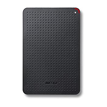 【中古】BUFFALO 耐衝撃 日本製 USB3.1(Gen1) ポータブルSSD 480GB [HDDより速い/強い] SSD-PL480U3-BK/N 【PS4/PS4 Pro メーカー動作確認済】