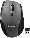 【中古】Logicool ロジクール ワイヤレスマラソンマウス M705m 7ボタン 快適形状 Mac/Win対応 長電池寿命