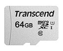 yÁzTranscend microSDXCJ[h 64GB 3D TLC UHS-I Class10 TS64GUSD300S