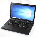 【中古】FUJITSU 富士通 LIFEBOOK A574/H FMVA05004 Core i5 4GB 320GB DVDスーパーマルチ 15.6型液晶 無線LAN Bluetooth Windows10 ノートパソコン(2)