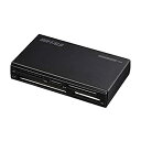 【中古】(非常に良い)BUFFALO USB3.0 マルチカードリーダー ハイエンドモデル ブラック BSCR508U3BK