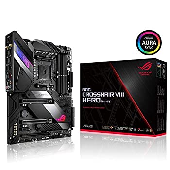 【中古】ASUS AMD AM4対応 マザーボード ROG CROSSHAIR VIII HERO (WI-FI) 【ATX】