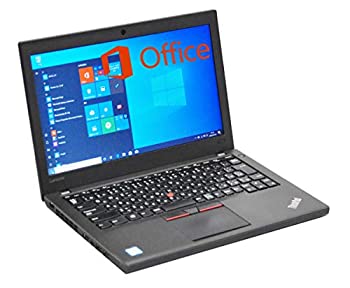 【中古】(非常に良い)Lenovo ThinkPad X260/第6世代Core i5(2.3GHz)/メモリー8GB/SSD:256GB/12.5インチ/Webカメラ【USB+無線マウス+カメラカバー】