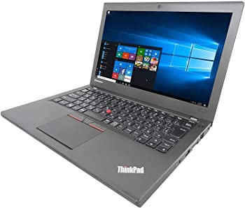 【中古】ノートPC ThinkPad X250-i3 Core i3 (5010U) 2.1 Ghz メモリ 4 GB 128 GB SSD 画面 12.5 W TFT Wifi カメラ Windows 10 Pro ThinkPad