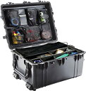 【中古】(未使用品)Pelican 1639?Lid Organizer (ブラック)
