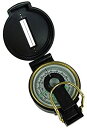 【中古】(未使用品)ミザール コンパス レンザティックコンパス アナログ オイル式 日本製 ブラック G-46P