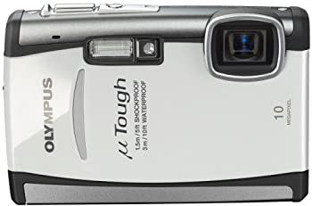 【中古】OLYMPUS 防水デジタルカメラ μTOUGH-6000 ホワイト μTOUGH-6000WHT