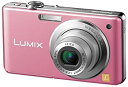 【中古】パナソニック デジタルカメラ LUMIX (ルミックス) FS6 ピンク DMC-FS6-P