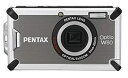 【中古】PENTAX 防水デジタルカメラ OPTIO (オプティオ) W80 ガンメタルグレー 1200万画素 光学5倍ズーム OPTIOW80GG