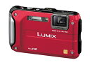 【中古】パナソニック デジタルカメラ LUMIX FT3 スパーキーレッド DMC-FT3-R(2)