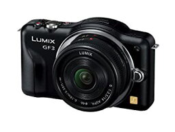 【中古】パナソニック ミラーレス一眼カメラ LUMIX GF3 レンズキット エスプリブラック DMC-GF3C-K