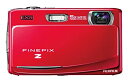 【中古】FUJIFILM デジタルカメラ FinePix Z950EXR レッド 1600万画素 広角28mm光学5倍 タッチパネル F FX-Z950EXR R