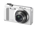 【中古】CASIO デジタルカメラ EXILIM EXZR500WE ハイスピードカメラ 1610万画素 5軸手ブレ補正 EX-ZR500WE ホワイト