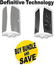 yÁzDefinitive Technology AW6500 200 W RMS Speakers - 3-way - White Bundle by Definitive Technology