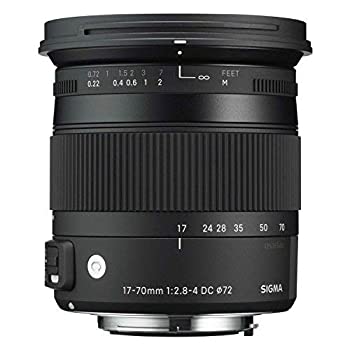 【中古】(非常に良い)Sigma Contemporary 17 - 70mm f2 . 8 - 4 DCマクロOS HSMレンズ???Nikonマウント???インターナショナルバージョン(no)