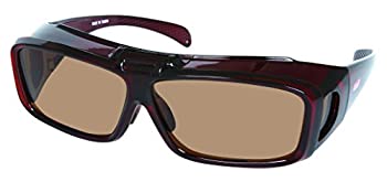 【中古】コールマン(Coleman) メガネの上からかけられる偏光オーバーグラス 跳ね上げタイプ クリアワイ..