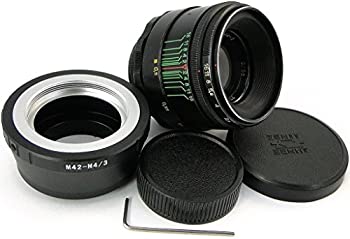 【中古】（非常に良い）HELIOS 44-2 58mm F2 Russian Lens + Adapter Micro 4/3 MFT Mount Olympus PEN..