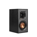 【中古】Klipsch ホームスピーカー R-41M パワフル ディテールに凝ったブックシェルフスピーカー 2個セット ブラック(2)