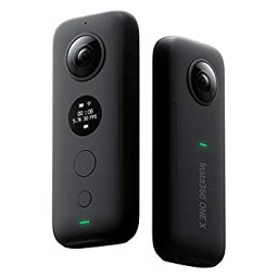 【中古】Insta360 ONE X 5.7K超高画質動画 手ブレ補正機能FlowState搭載 360度バレットタイム 高速WiFi (iphone/Android対応) 黒