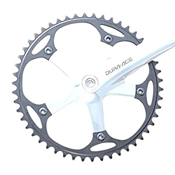 【中古】SHIMANO(シマノ) デュラエースTrack チェーンリング 1/2インチx1/8インチ55T NJS 厚歯 Y16S55001【メーカー名】シマノ(SHIMANO)【メーカー型番】16S55001【ブランド名】シマノ(SHIMANO)【商品説明】SHIMANO(シマノ) デュラエースTrack チェーンリング 1/2インチx1/8インチ55T NJS 厚歯 Y16S55001中古品のため使用に伴うキズ等がございますが、問題なくご使用頂ける商品です。画像はイメージ写真ですので商品のコンディション、付属品の有無については入荷の度異なります。当店にて、動作確認・点検・アルコール等のクリーニングを施しております。中古品のため限定特典や補償等は、商品名、説明に記載があっても付属しておりません予めご了承下さい。当店では初期不良に限り、商品到着から7日間は返品を 受付けております。他モールとの併売品の為、完売の際はご連絡致しますのでご了承ください。ご注文からお届けまで1、ご注文⇒ご注文は24時間受け付けております。2、注文確認⇒ご注文後、当店から注文確認メールを送信します。3、お届けまで3〜10営業日程度とお考え下さい。4、入金確認⇒前払い決済をご選択の場合、ご入金確認後、配送手配を致します。5、出荷⇒配送準備が整い次第、出荷致します。配送業者、追跡番号等の詳細をメール送信致します。6、到着⇒出荷後、1〜3日後に商品が到着します。　※離島、北海道、九州、沖縄は遅れる場合がございます。予めご了承下さい。お電話でのお問合せは少人数で運営の為受け付けておりませんので、メールにてお問合せお願い致します。営業時間　月〜金　10:00〜17:00お客様都合によるご注文後のキャンセル・返品はお受けしておりませんのでご了承下さい。