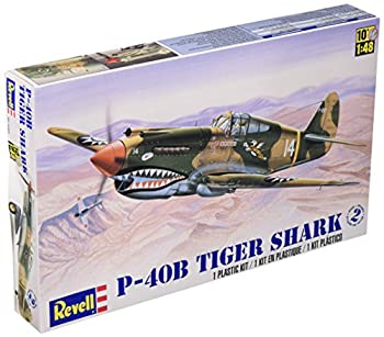 【中古】アメリカレベル 1/48 P-40B タイガーシャーク 05209 プラモデル