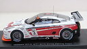 【中古】エブロ 1/43 NISSAN GT-R GT1 2010 Swiss Racing Team No.3 完成品