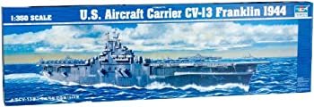 【中古】(非常に良い)トランペッター 1/350 米海軍 空母 CV-13 フランクリン プラモデル