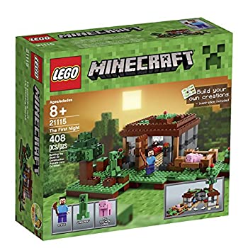 【中古】LEGO Minecraft 21115 The First Night[並行輸入品]【メーカー名】レゴ【メーカー型番】6092460【ブランド名】レゴ (LEGO)【商品説明】LEGO Minecraft 21115 The First Night[並行輸入品]408ピース中古品のため使用に伴うキズ等がございますが、問題なくご使用頂ける商品です。画像はイメージ写真ですので商品のコンディション、付属品の有無については入荷の度異なります。当店にて、動作確認・点検・アルコール等のクリーニングを施しております。中古品のため限定特典や補償等は、商品名、説明に記載があっても付属しておりません予めご了承下さい。当店では初期不良に限り、商品到着から7日間は返品を 受付けております。他モールとの併売品の為、完売の際はご連絡致しますのでご了承ください。ご注文からお届けまで1、ご注文⇒ご注文は24時間受け付けております。2、注文確認⇒ご注文後、当店から注文確認メールを送信します。3、お届けまで3〜10営業日程度とお考え下さい。4、入金確認⇒前払い決済をご選択の場合、ご入金確認後、配送手配を致します。5、出荷⇒配送準備が整い次第、出荷致します。配送業者、追跡番号等の詳細をメール送信致します。6、到着⇒出荷後、1〜3日後に商品が到着します。　※離島、北海道、九州、沖縄は遅れる場合がございます。予めご了承下さい。お電話でのお問合せは少人数で運営の為受け付けておりませんので、メールにてお問合せお願い致します。営業時間　月〜金　10:00〜17:00お客様都合によるご注文後のキャンセル・返品はお受けしておりませんのでご了承下さい。