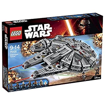【中古】レゴ (LEGO) スター・ウォーズ ミレニアム・ファルコン[TM] 75105【メーカー名】レゴ(LEGO)【メーカー型番】75105【ブランド名】レゴ (LEGO)【商品説明】レゴ (LEGO) スター・ウォーズ ミレニアム・ファルコン[TM] 75105離脱式コックピット、ばね式のデュアルシューター、よりディテールにこだわったインテリアのデザインが特徴であるミレニアム・ファルコンを作ろう!『スター・ウォーズ / フォースの覚醒』の商品。ハン・ソロ、チューバッカ、レイ、フィン、タス・リーチ、Kanjiklubギャング・メンバー、BB-8アストロメック・ドロイドのミニフィグが含まれています。レゴスターウォーズは他のレゴの全ての組み立てセットと互換性があります。ミレニアム・ファルコンの高さ5インチ、長さ18インチ、幅12インチです。中古品のため使用に伴うキズ等がございますが、問題なくご使用頂ける商品です。画像はイメージ写真ですので商品のコンディション、付属品の有無については入荷の度異なります。当店にて、動作確認・点検・アルコール等のクリーニングを施しております。中古品のため限定特典や補償等は、商品名、説明に記載があっても付属しておりません予めご了承下さい。当店では初期不良に限り、商品到着から7日間は返品を 受付けております。他モールとの併売品の為、完売の際はご連絡致しますのでご了承ください。ご注文からお届けまで1、ご注文⇒ご注文は24時間受け付けております。2、注文確認⇒ご注文後、当店から注文確認メールを送信します。3、お届けまで3〜10営業日程度とお考え下さい。4、入金確認⇒前払い決済をご選択の場合、ご入金確認後、配送手配を致します。5、出荷⇒配送準備が整い次第、出荷致します。配送業者、追跡番号等の詳細をメール送信致します。6、到着⇒出荷後、1〜3日後に商品が到着します。　※離島、北海道、九州、沖縄は遅れる場合がございます。予めご了承下さい。お電話でのお問合せは少人数で運営の為受け付けておりませんので、メールにてお問合せお願い致します。営業時間　月〜金　10:00〜17:00お客様都合によるご注文後のキャンセル・返品はお受けしておりませんのでご了承下さい。