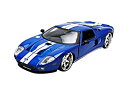 【中古】[ジェイダ]Jada Ford GT Fast & Furious Movie Blue 1/24 by 97177 [並行輸入品]